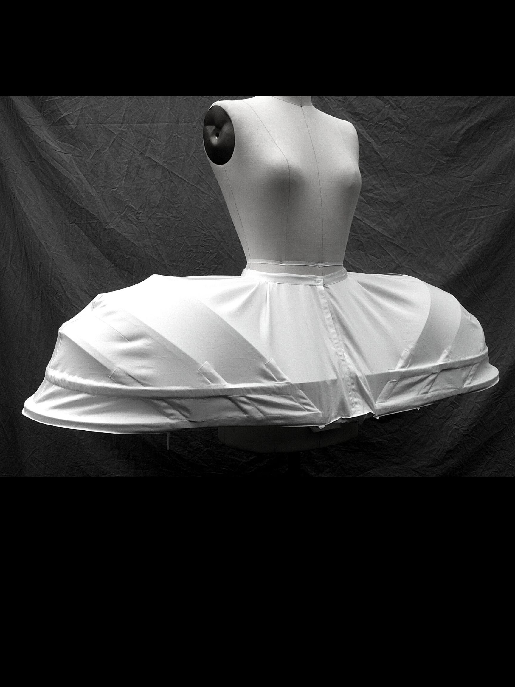 18th century extra wide full pannier — Period Corsets